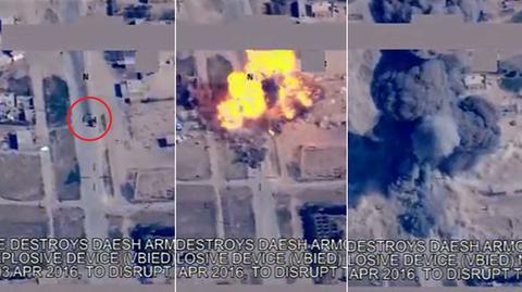 Atak A-10 na VBIED dżihadystów