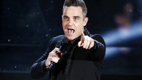 Robbie Williams na ceremonii otwarcia mundialu