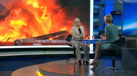 Hennig-Kloska o pożarach: to może być oczywiście nowa forma straszenia ludzi w Polsce