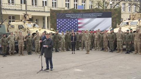 Szef MON: udało nam się uzgodnić trwały charakter obecności żołnierzy USA w Polsce