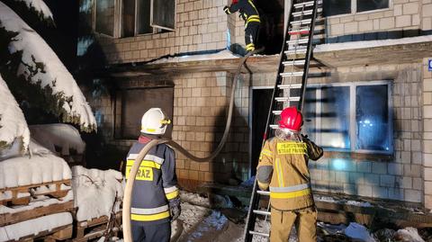 Tragedia w Kleczanowie, w pożarze domu zginęła kobieta