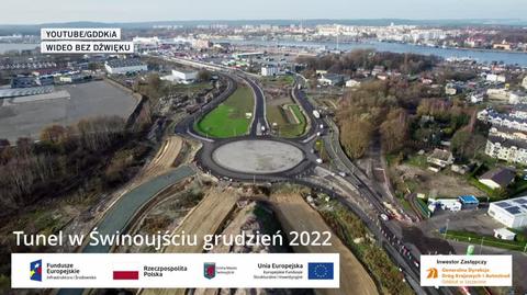 Tunel pod rzeką Świną