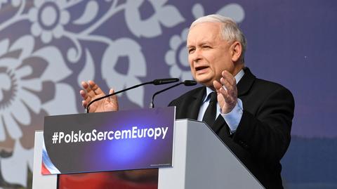 Całe wystąpienie Jarosława Kaczyńskiego w Pułtusku