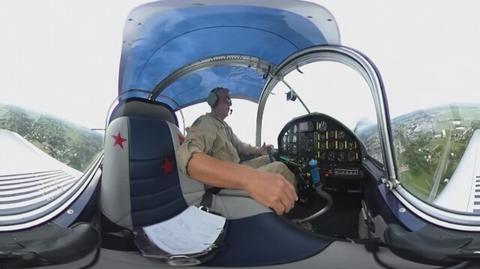 Lot nad Podkarpaciem - wideo 360 stopni