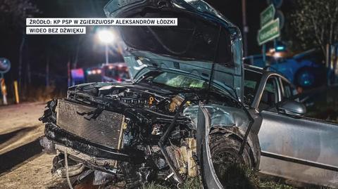 Nie ustąpiła pierwszeństwa i doprowadziła do zderzenia. Sześć osób rannych, wśród nich dziecko