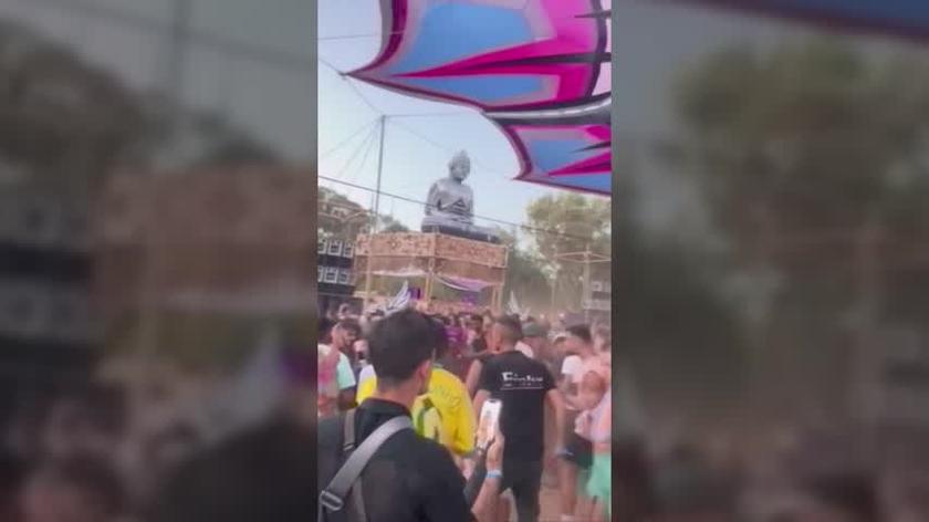 A festival whose participants were attacked by Hamas terrorists