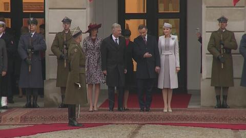 Król Belgów i królowa Matylda z rewizytą w Warszawie