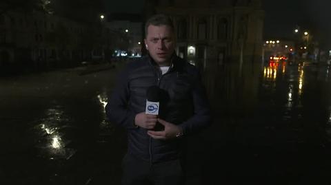 Reporter "Faktów" TVN o sytuacji we Lwowie