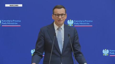 Morawiecki o "lex Tusk": zgadzamy się ze zmianami zaproponowanymi przez prezydenta