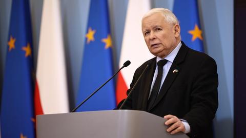 Kaczyński pytany o wyrok sądu w sprawie oświadczenia lustracyjnego Kujdy: mam inne zdanie