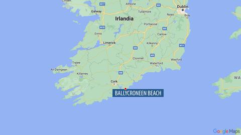Plaża Ballycroneen w pobliżu Cork