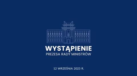 Cała treść wystąpienia telewizyjnego premiera Mateusza Morawieckiego 