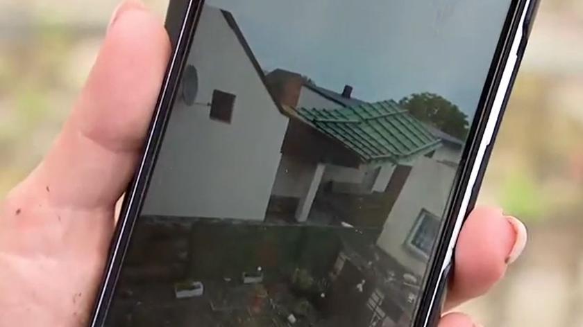 Zerwane dachy pod Częstochową