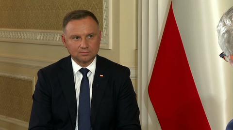 Stan wyjątkowy w części Polski przy granicy z Białorusią. Andrzej Duda komentuje