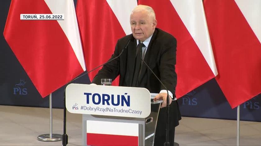 Kaczyński: koło Kruszwicy ma być most nad Wisłą