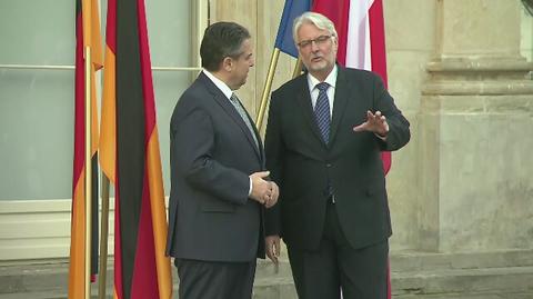 Szefowie dyplomacji Polski i Niemiec o poparciu dla Tuska. "Są tutaj różne zdania"