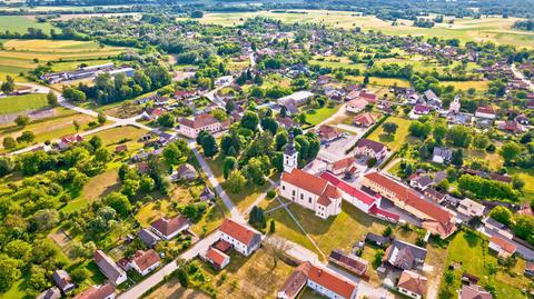 Ulice Zagrzebia. Wideo archiwalne