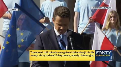 Trzaskowski mówi w języku kaszubskim