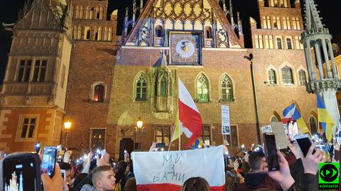 Manifestacje w polskich miastach