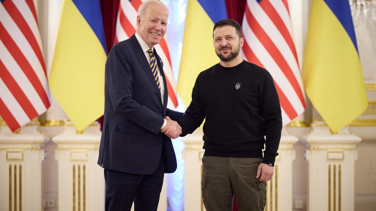 Joe Biden przyjechał do Kijowa