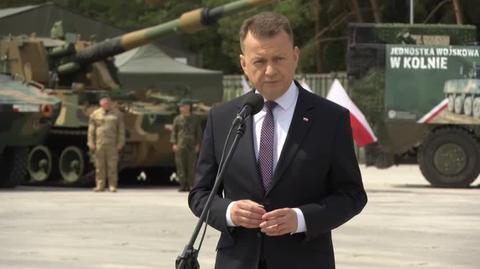 Błaszczak: otwieramy jednostkę wojskową w Kolnie