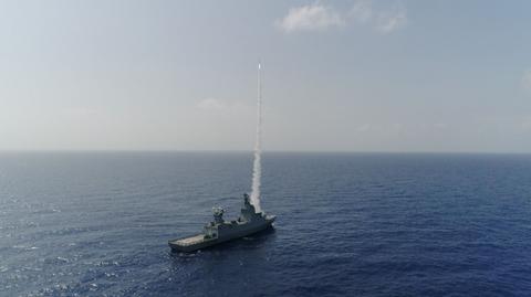 Izrael przeprowadził udany test morskiej wersji Żelaznej Kopuły