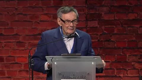 The whole speech of the former prisoner of the Auschwitz camp Marian Turski