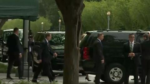 Para prezydencka wyruszyła z rezydencji Blair House do Białego Domu