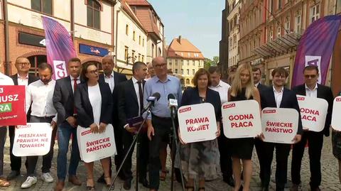 Czarzasty przedstawił kandydatów do Senatu