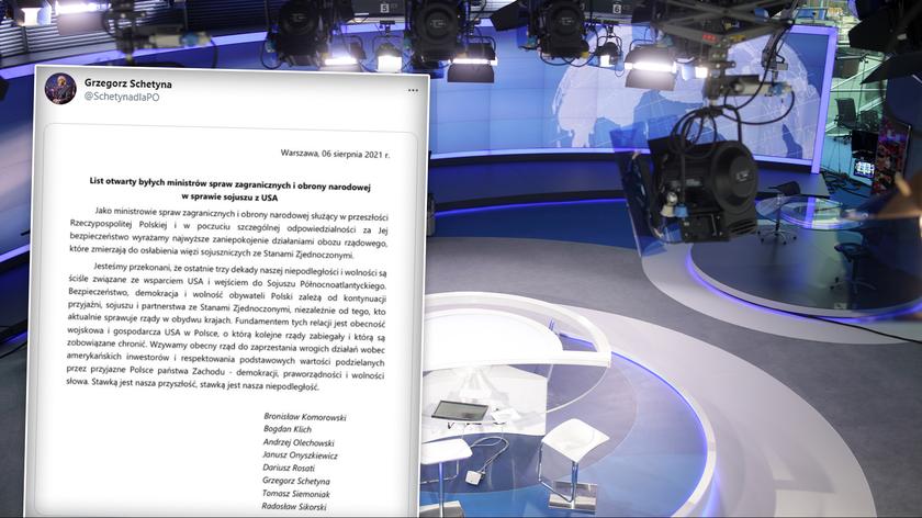 Korespondent "Faktów" TVN Marcin Wrona o wspólnym oświadczeniu senatorów USA w sprawie lex anty-TVN
