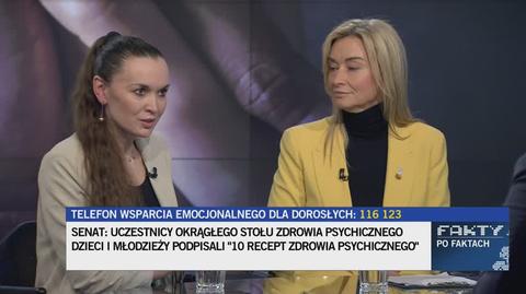 Dr Lewandowska: o pogarszającej się kondycji psychicznej dzieci i młodzieży alarmowano od kilkunastu lat