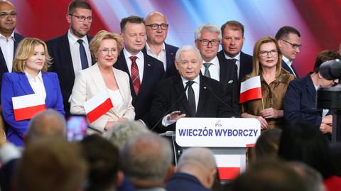 Kaczyński: ten wynik to dla nas wielkie zadanie