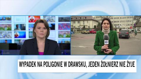 Wypadek na poligonie w Drawsku. Trwa śledztwo prokuratury (06.03.2024)
