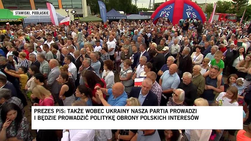 Kaczyński: te śmietniska to wynik ich rządów 