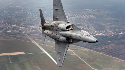 M-346 Bielik w locie