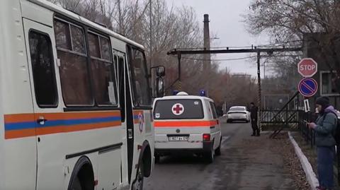 Służby ratunkowe w Kazachstanie. Wideo archiwalne