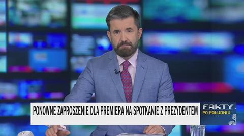 Prezydent ponownie zaprosił premiera na spotkanie w środę na godzinę 9