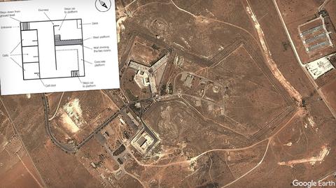 Więzienie Saydnaya znajduje się ok. 30 km na północ od Damaszku