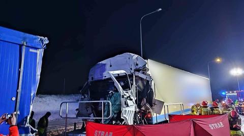 Tragiczny wypadek na A1 w Nowej Gorzelni
