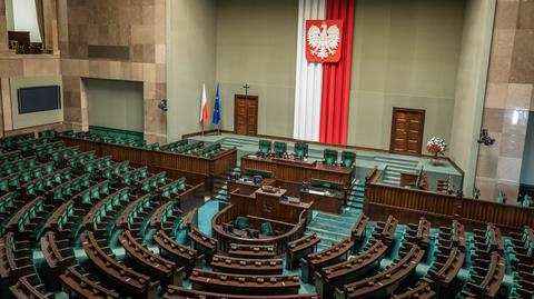 Co znajduje się w projekcie uchwały Sejmu w sprawie TK? Dotarła do niego reporterka TVN24 Agata Adamek
