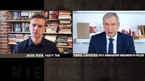 Paweł Łatuszka: ludzie na Białorusi się boją, strach ich paraliżuje