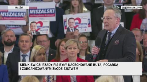 Sienkiewicz: wzywam wszystkich, którzy wzięli udział w wyborach 15 października, po to, aby odsunąć PiS Kaczyńskiego i jego ekipy od władzy