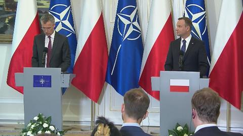 Szef NATO: atak na Polskę będzie uważany za atak na cały Sojusz