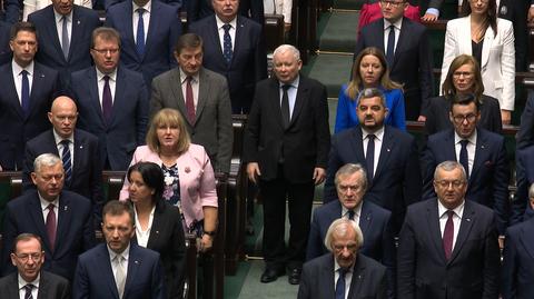 Inauguracja Sejmu X kadencji. Kaczyński i Błaszczak spóźnieni