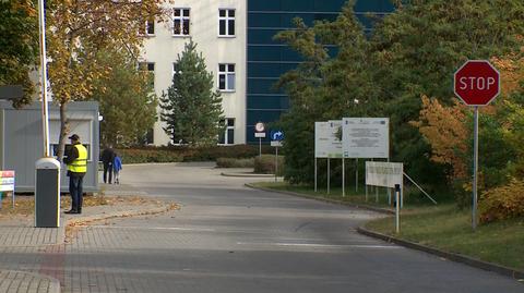 Szczecin. Agresywny pacjent ostrym narzędziem zaatakował personel szpitala (materiał z 16.10.2022)