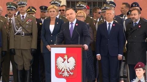 Andrzej Duda: stoję tutaj ze wzruszeniem