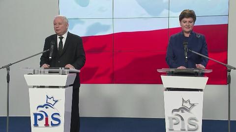 Kaczyński o powstawaniu rządu za plecami Szydło: to wyssane z palca