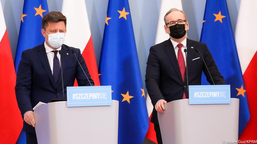 Dworczyk: mamy nadzieję, że w kwietniu, najdalej w maju, zakończymy rejestrację dla kolejnych roczników