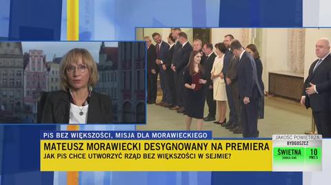 Konstytucjonalistka: może dojść do sytuacji, że proponowany przez Morawieckiego skład rządu nie uzyska aprobaty prezydenta