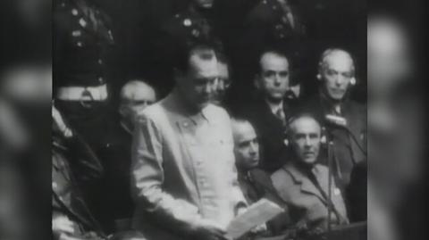 Herman Goering został skazany na śmierć w Norymberdze
